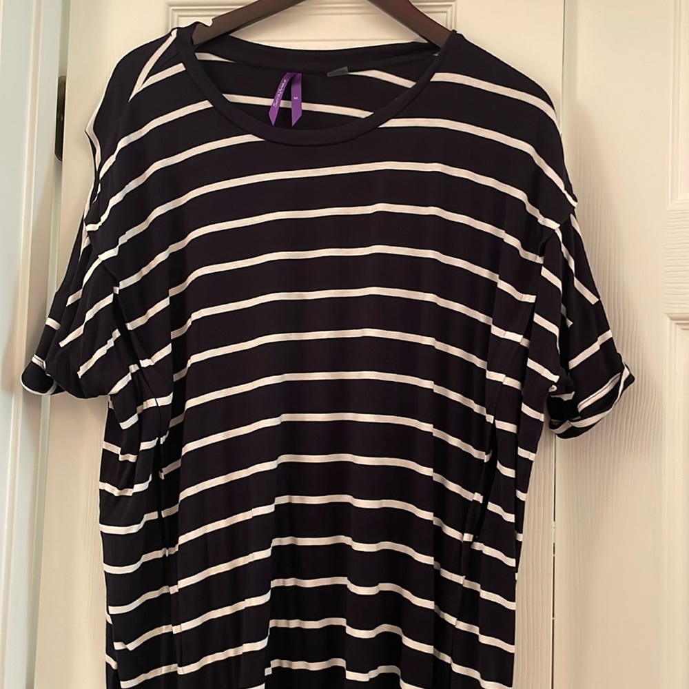 Perfect Basic Striped Maternity Tee